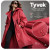 Tyvek (текстильный тип) ,1443R Tyvek TR 07 с PU покрытием, цвет "Гранат"